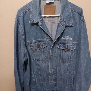 Rare Skoal Bandits Denim Jacket, XL